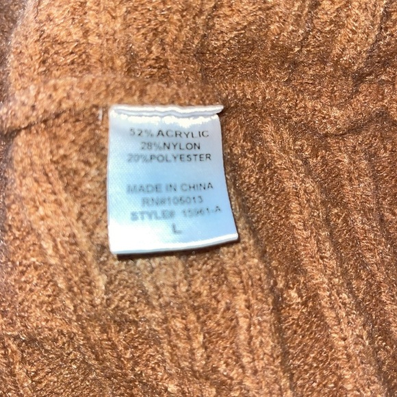 Andree by unit sweater women’s large - Picture 7 of 7